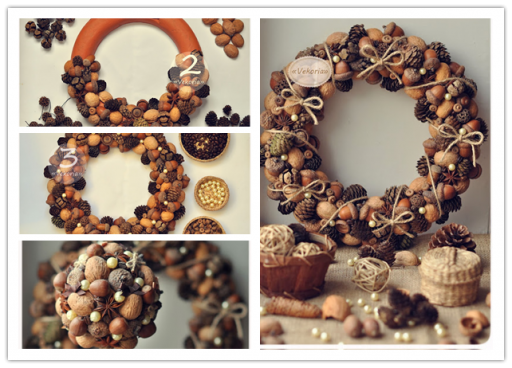 How To Make Pine Cone Wreath