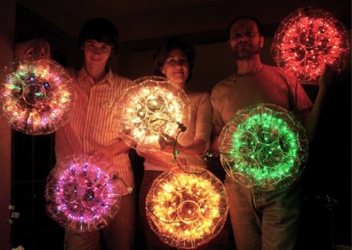 How To Make Sparkle Ball Decorations From Plastic Cups