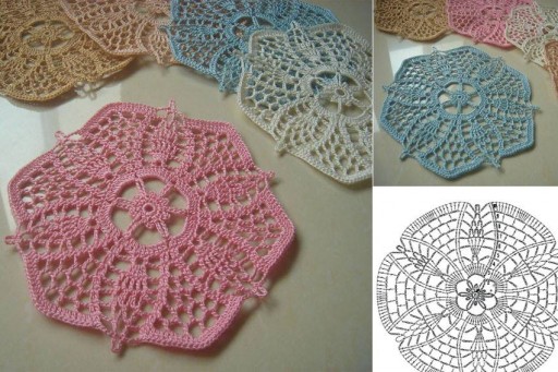 Motive Hook Coaster Pattern