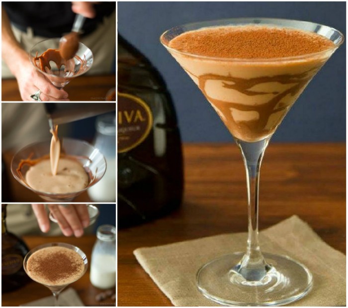 Extreme Chocolate Martini Recipe DIY Tag
