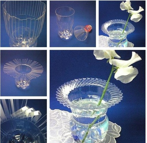 How To Recycle A Plastic Bottle Into A Vase