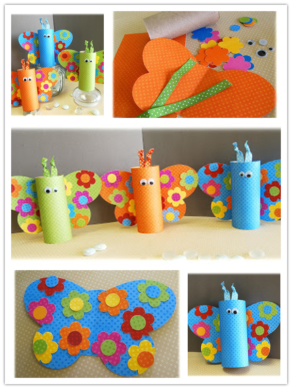 Toilet Paper Roll Crafts Butterfly Crafts For Kids DIY Tag