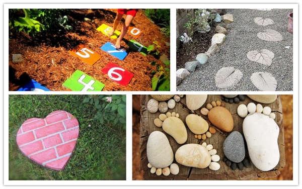 Amazing DIY Stepping Stone Ideas