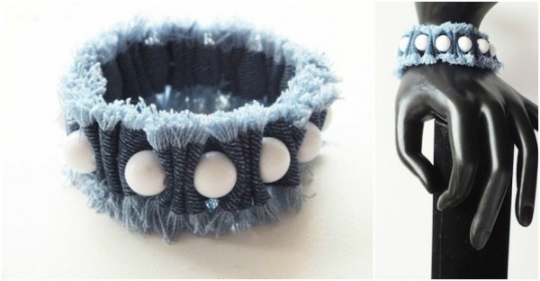 How To Make Bracelets With Old Jeans